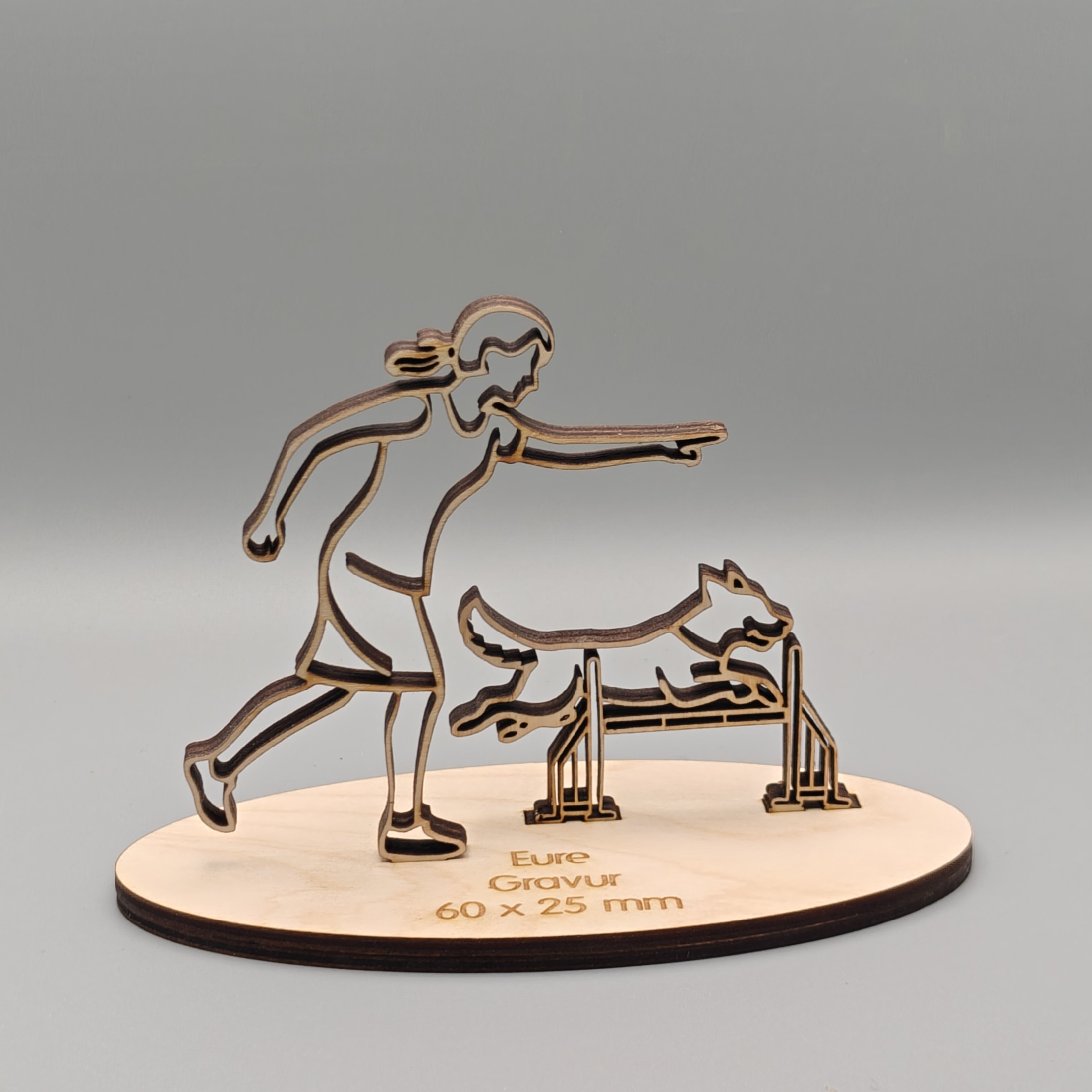 Pokal Holz Agility Hundesport